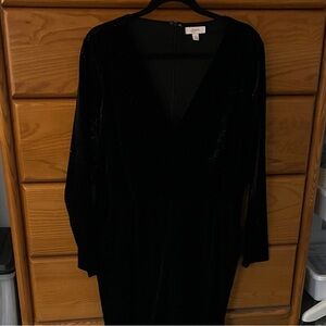 Candie's Black Long Sleeve Dress